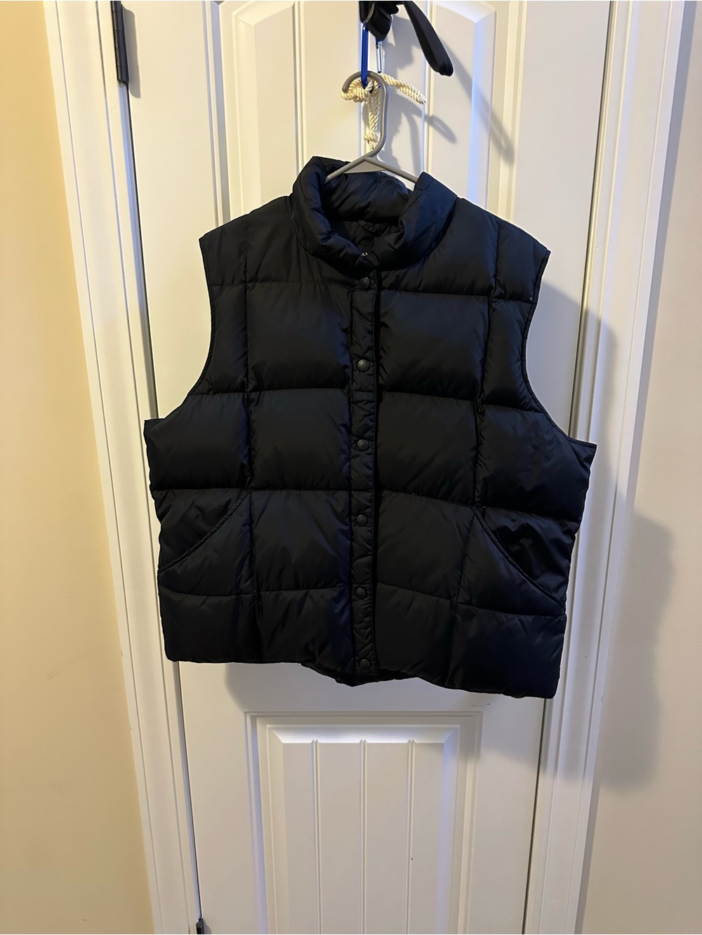 Black Quilted Puffer Vest